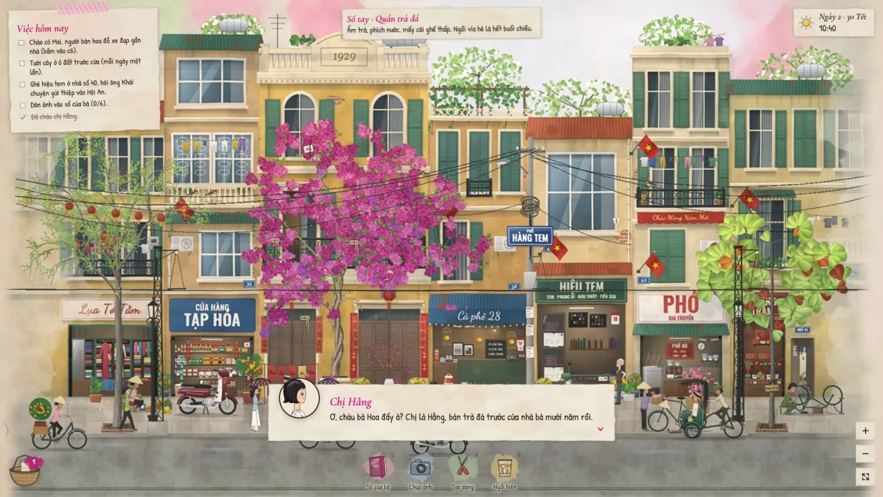 Hoa Giấy — Bốn mùa phố cũ — Ảnh trong game 2